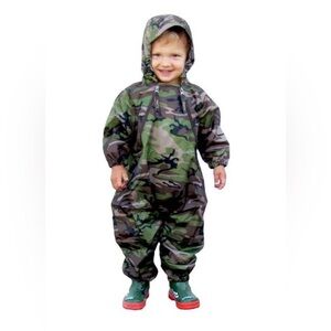 Tuffo Muddy Buddy Toddler Boys Coveralls Camo 3T